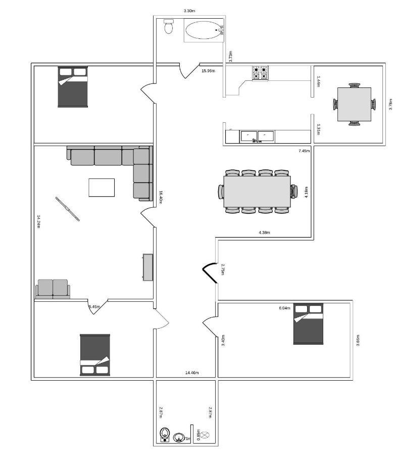 Moderen And Sleek 3Br With Bath By The Lakes And Metro Copenhaga Exterior foto